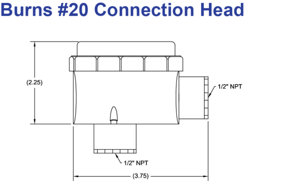 20P Head with Indicator