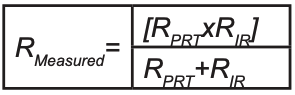formula for the resultant resistance of two resistors in parallel.
